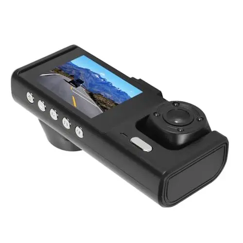 Produktbild: 1080p-Autokamera, 2,4-G-WLAN-Autokamera, Dashcam-Nachtsichtkamera 170 ° Weitwinkel, APP-Steuerung für Autos, LKWs, SUVs usw. 2,0-Zoll-IPS-HD-Bildschirm
