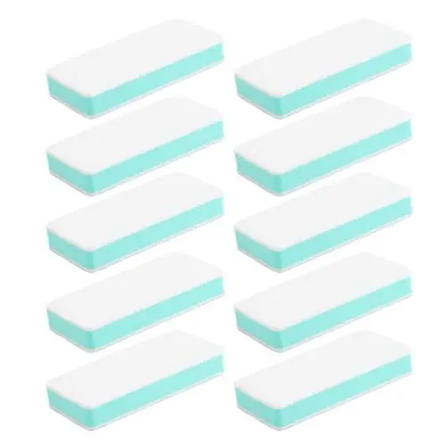 Produktbild: 10er-Pack Schleifblock, Waschbarer und Wiederverwendbarer Schleifschwamm, Doppelseitiger Handgefertigter Schleifpapierblock mit Körnung 1000 5000 Zum Polieren von