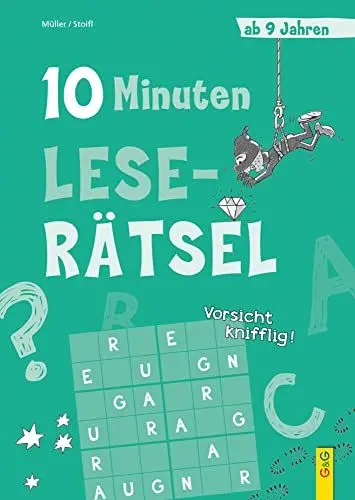Produktbild: 10-Minuten-Leserätsel ab 9 Jahren (10-Minuten-Rätsel)