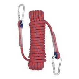 Produktbild: 10mm Seil, Mehrzweck-Seil, Langlebige Outdoor-Kordel für Camping, Wandern, Outdoor-Abenteuer, Bootfahren, Angeln, Heimwerkerarbeiten und Heimprojekte (Rot, 20m)