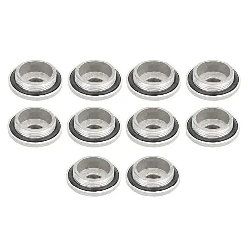 Produktbild: 10Sets Motorradöl -Sumpfabflussschraube mit Waschmaschine starke Versiegelung für GY6 QMB139 157qmj Motor