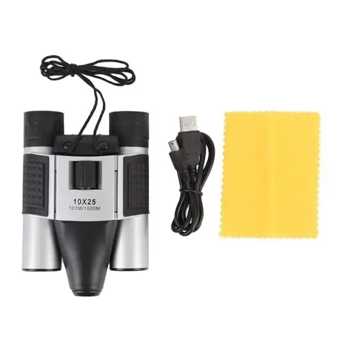 Produktbild: 10x25 Digitales Zoom -Fernglas mit Kamera Videoaufzeichnungskarten -Leser Support 32 GB HD -Fernglas für Vogelbeobachtung im Freien
