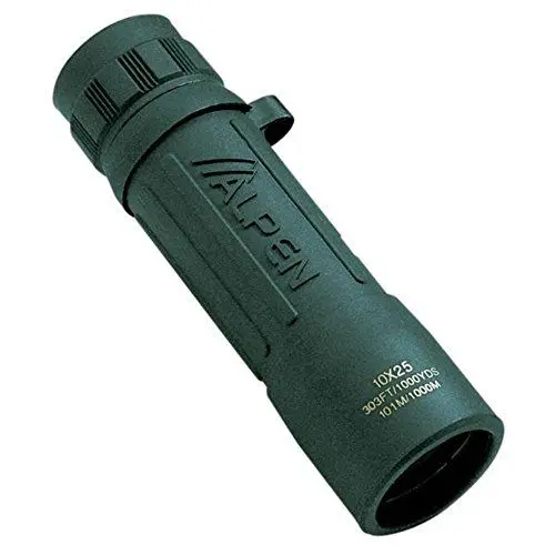 Produktbild: 10x25 Monocular Green Rubber Covered