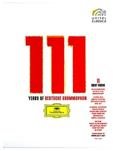 Produktbild: 111 Years of Deutsche Grammophon (13 DVDs)
