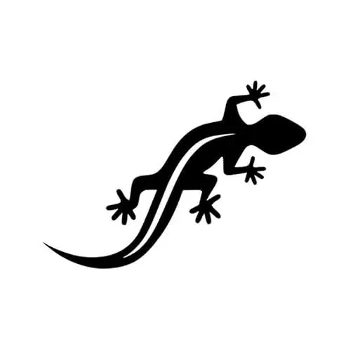 Produktbild: 11.1 * 7,8 CM Lustig Schöne Eidechse Salamander Decor Auto Modellierung Aufkleber Silhouette Zubehör