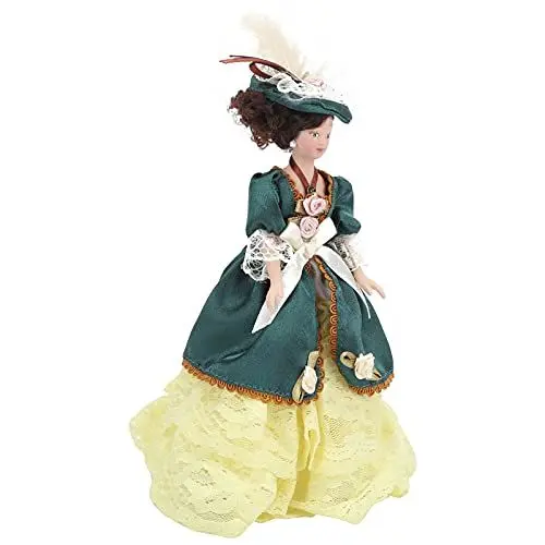 Produktbild: 1/12 Puppenhaus, Viktorianische Dame, Frauen, Miniatur-Porzellan-Puppen, Puppenhaus-Dekoration
