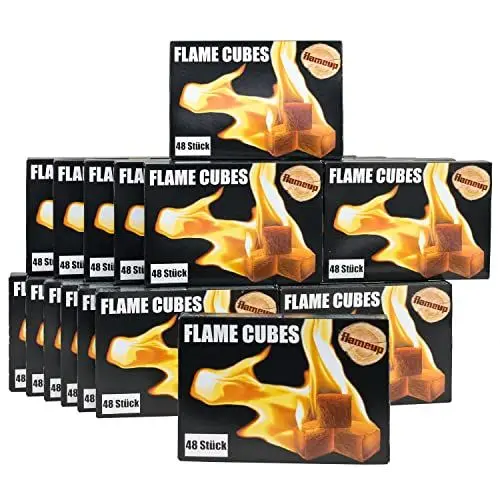 Produktbild: 1152x Grill Kamin Kohle Ofen Anzünder Anzündwürfel Kaminanzünder Kohleanzünder Würfel BBQ Grillanzünder Ofenanzünder Kohlenanzünder Flameup