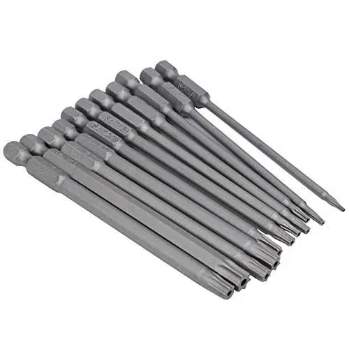 Produktbild: 11-teiliges Schraubendreher-Bit-Set, hohler Pentalobe-Typ für Bohrmaschinenzubehör 75 mm