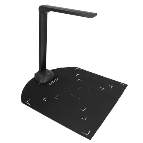 Produktbild: Intelligenter Tragbarer Dokumentenscanner, Buchscanner mit LED-Licht A3 A4 Dokument 12 MP HD-Kamera für Desktop-Laptop