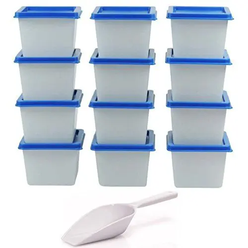 Produktbild: 12 Mini - Gefrierdosen Tiefkühldosen 100 ml BPA frei made in Germany