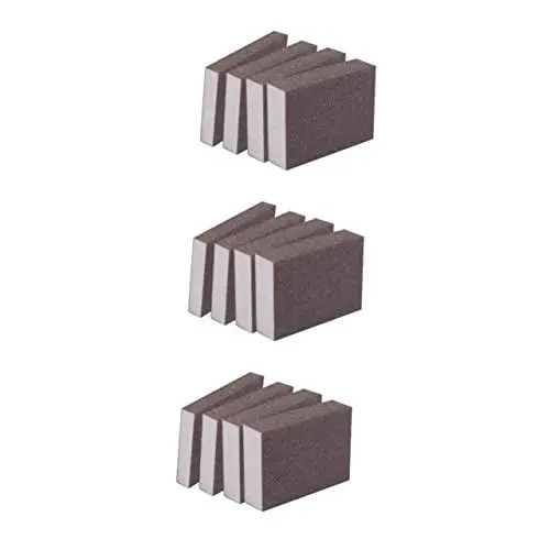 Produktbild: 12 Stk Schwamm Schmirgelpapier Schwamm Schmirgelblock schwamm schleifblock Schleifblöcke Sandpapier schleifpapier Schmirgelpapier reinigen Schmirgelpapiere für zu Hause Coffee ARTIBETTER