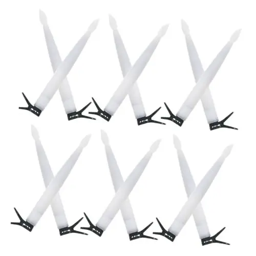 Produktbild: KITANDOVE Flammenlose Schwimmende -kerzen Für Den Weihnachtsbaum Dekorative Stabkerzen Mit Clips Für Die Weihnachtsdekoration