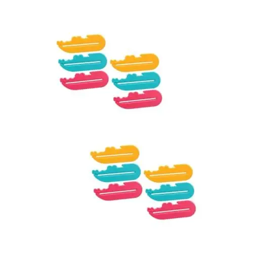 Produktbild: Mobestech 12 Stk Rollpresse Für Zahnpasta Schlauchquetschwerkzeug Zahnpastaspender Handentsafter Tubenquetschschlüssel Multitools Japanische Zahnpasta Putter Zahnpastatube