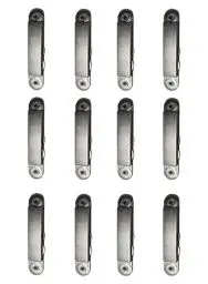 Produktbild: 12 Stück Magnethalter für BKSAI Fliegengitter Fenster Insektenschutz Magnet ohne Bohren Moskitonetz Dachfenster Fliegenschutzgitter Magnete Streifen