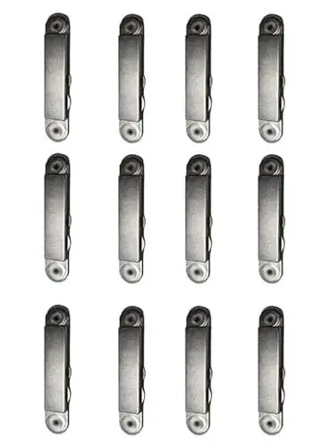 Produktbild: 12 Stück Magnethalter für BKSAI Fliegengitter Fenster Insektenschutz Magnet ohne Bohren Moskitonetz Dachfenster Fliegenschutzgitter Magnete Streifen