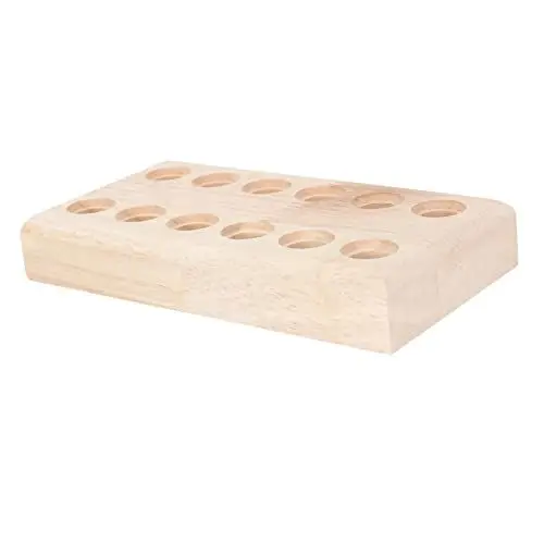 Produktbild: 12 Zangenständer aus Holz werkzeugbank werkzeugtisch holzhalter werkzeugschrank tool boxes Kabelmanagement Handwerkzeug-Organizer rutschfeste Zangenhalterung Werkzeughalter hölzern Hemobllo