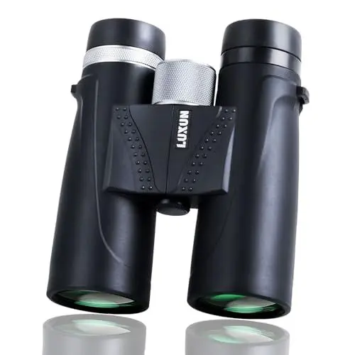 Produktbild: 12 x 42 Fernglas für Erwachsene, HD Professionelles Kompaktes Fernglas für Vogelbeobachtung, Jagd, Outdoor-Sport, Schwarz (Black)