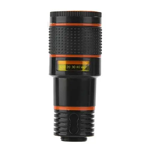 Produktbild: 12-faches Teleobjektiv, Klare Linsengruppe, High Definition, Clip-Installation, Leicht, Tragbar für Mobiltelefon- und Tablet-Fotografie