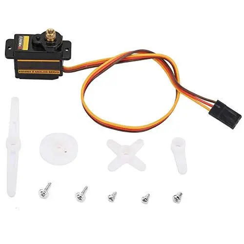 Produktbild: 12KG Digital Servo High Vollmetallgetriebe Wasserdicht für RC Modell DIY, Metallgetriebe Servo Set für EMAX ES08MA II Universalmotor