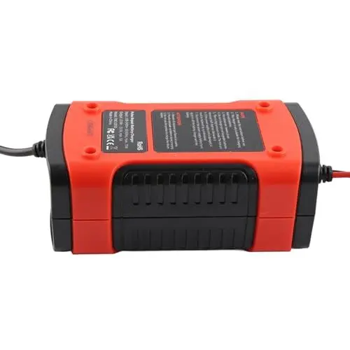 Produktbild: 12V 5A LCD-Batterieladegerät, Reparatur, Auffrischung von Blei-Säure-Batterien für Motorräder, Autos, Geländefahrzeuge