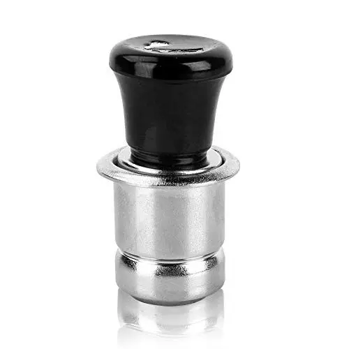 Produktbild: 12V Zigarettenanzünder Stecker Druckknopf Ersatz, Zigarettenanzünder Auto, Universal Auto Feuerzeug 20mm Zigarettenanzünder für die Meisten Kraftfahrzeuge, Schwarz