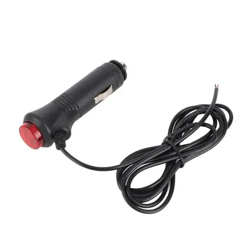 Produktbild: 12v Stecker Kfz mit Schalter, Auto ZigarettenanzüNder Stecker, 12V-24V Stecker, Auto-Zigarettenanzünder-Adapter-Verlängerungskabel mit Ein-Aus-Schalter