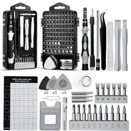 Produktbild: 138 in 1 Feinmechaniker Schraubendreher Set,Reparatur Werkzeug Set,Präzisions Schraubendreher Set für Computer,PC,Uhr,Laptop,Brille,Kamera,iPad,iPhone