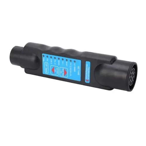 Produktbild: 13-poliger Tra-Steckertester, 2 V, Diagnosegerät für Auto und Tra W mit LED-Anzeige für Schnelles und Zuverlässiges Testen