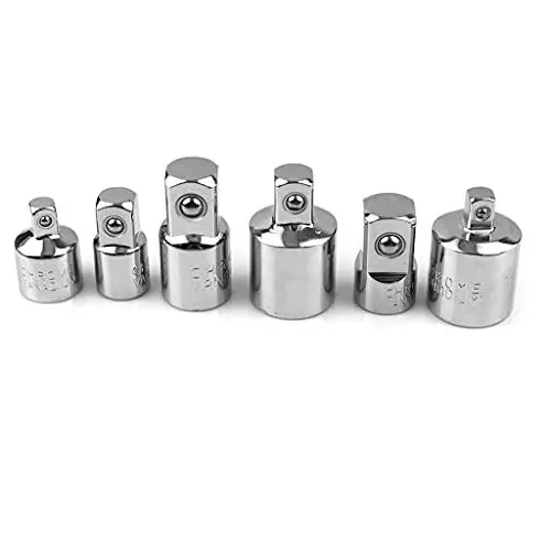 Produktbild: 1/4 Zoll 3/8 Zoll Ratschenschlüssel Stecknuss Konverter für Kopfhülsenadapter Kleine Stecknusswerkzeuge für Auto Fahrrad Garage Reparatur Kleine Steckschlüssel Werkzeuge