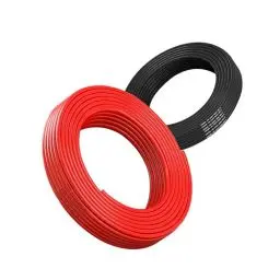 Produktbild: 14AWG 2mm² Elektrischer Draht Kabel Schwarz/10M und Rot/10M flexibel kabel hochtemperaturbeständiger Sauerstofffreies Mehrlitziges verzinntes Kupferkabel für Automobilen,Batterien,Lampen(14/2-10M)