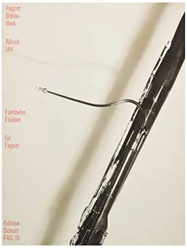 Produktbild: 15 Etüden: Fagott. (Fagott-Bibliothek)