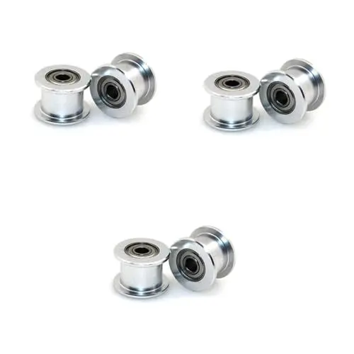Produktbild: PartyKindom 15 Stk Zahnriemenscheibe hobelmaschinen abrichte hobelmaschine Zahnriemenrad bohnermaschine bohrmaschinen bohr fräsmaschine Riemenspannrolle Zahnriemen-Umlenkrolle Silver
