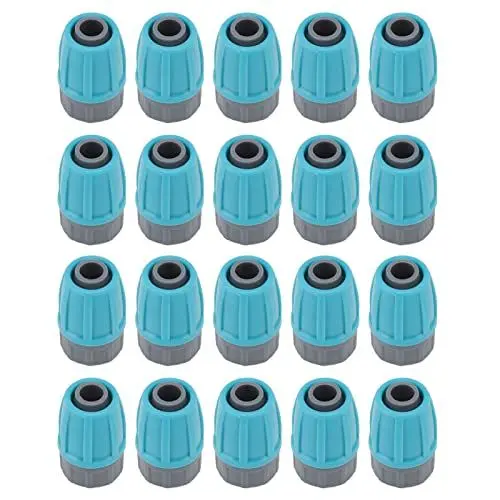 Produktbild: 15 Stück Bewässerungsrohr, Kontermuttern-Anschlüsse, 16 Mm, Langlebiges PE, Anti-Aging, Säurebeständig, Umweltfreundlich, 16 Mm PE-Rohrverbinder