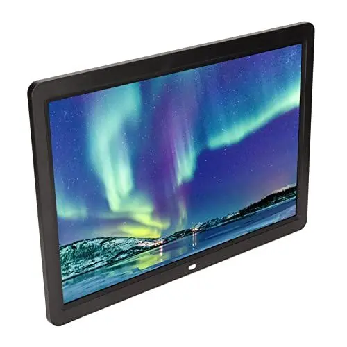 Produktbild: 15 Zoll WiFi Digitaler Bilderrahmen, HD Intelligente Elektronische Fotoalben mit Automatischer Drehung, Diashow, Bewegungssensor, Videoanzeige, Wettervorhersage, 8 GB Speicher(#1)