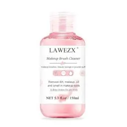 Produktbild: 150ml Make-up-Pinselreiniger, LAWEZX Schminkpinsel Reinigung, entfernt Make-up, Schmutz und Verunreinigungen von Make-up Pinsel, Schwamm oder Puderquaste, Sanft und Sicher Flüssiger Reiniger