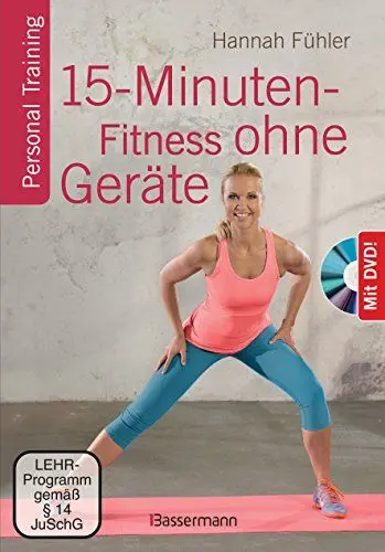 Produktbild: 15-Minuten-Fitness ohne Geräte + DVD: Personal Training (Deutsch)