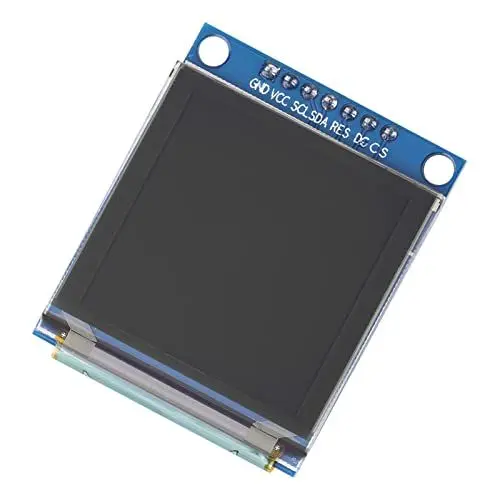 Produktbild: 1,5-Zoll-OLED-Anzeigemodul mit Einer Auflösung von 128 X 128, Kleine Abmessungen, Geeignet Für MP3, Funktionshandy, Intelligentes Gesundheitsgerät, Funktioniert ohne