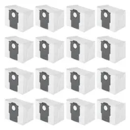 Produktbild: 16 Stück Staubbeutel für Roborock S7 MaxV Ultra /S7 pro Ultra/Q7 Max/Q7 Max+/Q7 Max+Plus/S8+/Q5+ Staubsauger Absaugstation,großer Kapazität Ersatz Staubsaugerbeutel Ersatzkit