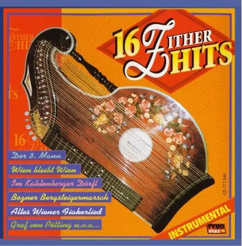 Produktbild: 16 Zither-Hits/Instrumental