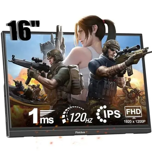Produktbild: 16 Zoll Gaming Monitor 1920 x 1200P IPS Bildschirm