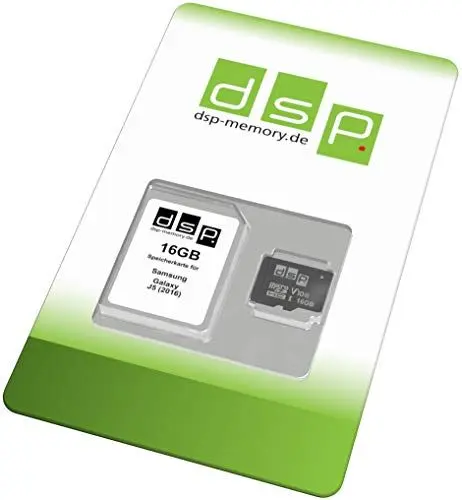 Produktbild: 16GB Speicherkarte (Class 10) für Samsung Galaxy J5 (2016)