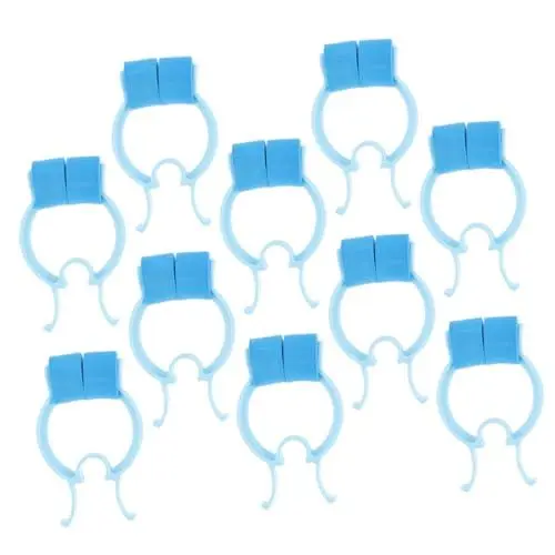Produktbild: 16St Nasenklammer Nasenformungsclip Nasenclips Nasenbluten Nasenschutz atemübungen nasenstöpsel Nasenzange fixieren Epistaxis-Pflegeclips abnehmen Sicherungsclip Former Zubehör pom