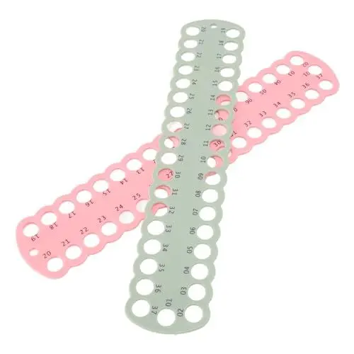 Produktbild: 16-teiliger Sticktwist-Organizer, Kunststoff-Kreuzgarnhalter, Aufbewahrungswerkzeug, praktischer Garnhalter für DIY-Handarbeitsprojekte
