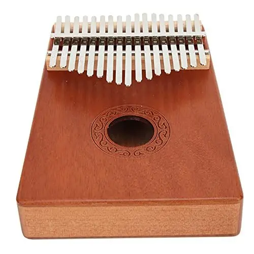 Produktbild: Daumenklavier, 17 Tasten Daumenklavier Mini Daumenklavierinstrument Musikinstrument Professional zum Stressabbau für Erwachsene Anfänger Studenten