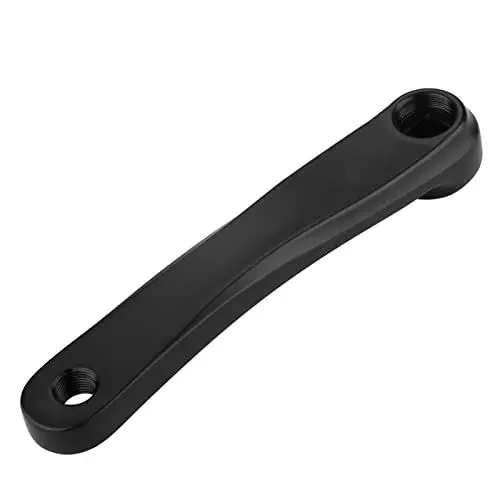 Produktbild: 170 mm Fahrrad-Kurbelarm, Fahrrad-Linkskurbel, Fahrrad-Kurbelgarnitur, Crank,Fahrrad kurbel Kurbelarm, Ersatz-Fahrrad-Pedalarm für City-Fahrrad, Faltrad, MTB, E-Bike, Rennrad, (quadratisch schwarz)
