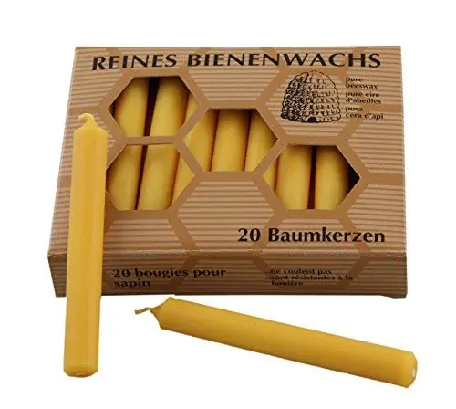 Produktbild: 17963.00.020 Bienenwachs Baumkerzen 100/13 mm