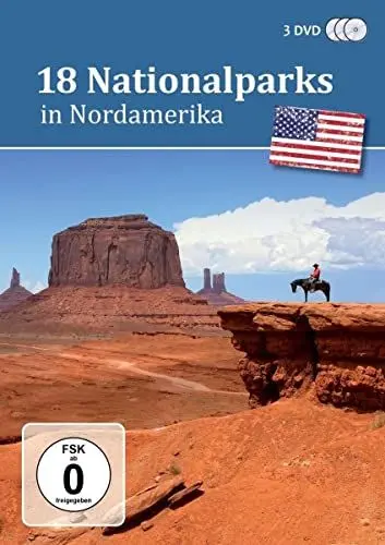 Produktbild: 18 Nationalparks in Nordamerika - Der Reiseführer (3 DVDs)