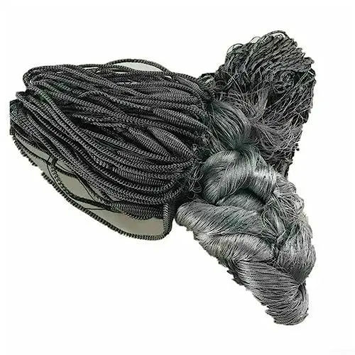 Produktbild: 1,8 x 30 m Fischernetz, Handwurf, Fischernetz, Kiemennetz, Monofilament, Kiemennetz, starkes Zugnetz, Angelzubehör zum Angeln
