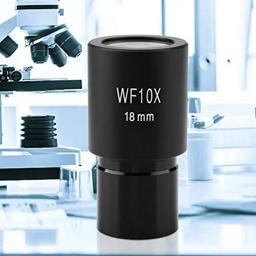 Produktbild: 18mm lens eyepiece Okular für Biologische Mikroskope 10-fach Weitfeld DM WF001 10-fach Weitfeld-Okular 23,2 Mm für Biologische Mikroskope und Zubehör Haltbarer Durchmesser Professionell weitfeldo