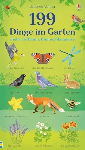 Produktbild: 199 Dinge im Garten: mehr als Baum, Blume, Blaumeise (199-Dinge-Reihe)